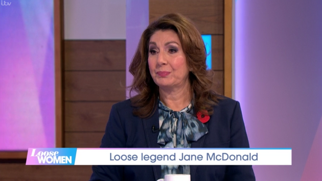 Jane McDonald on Loose Women (Photo: ITV)