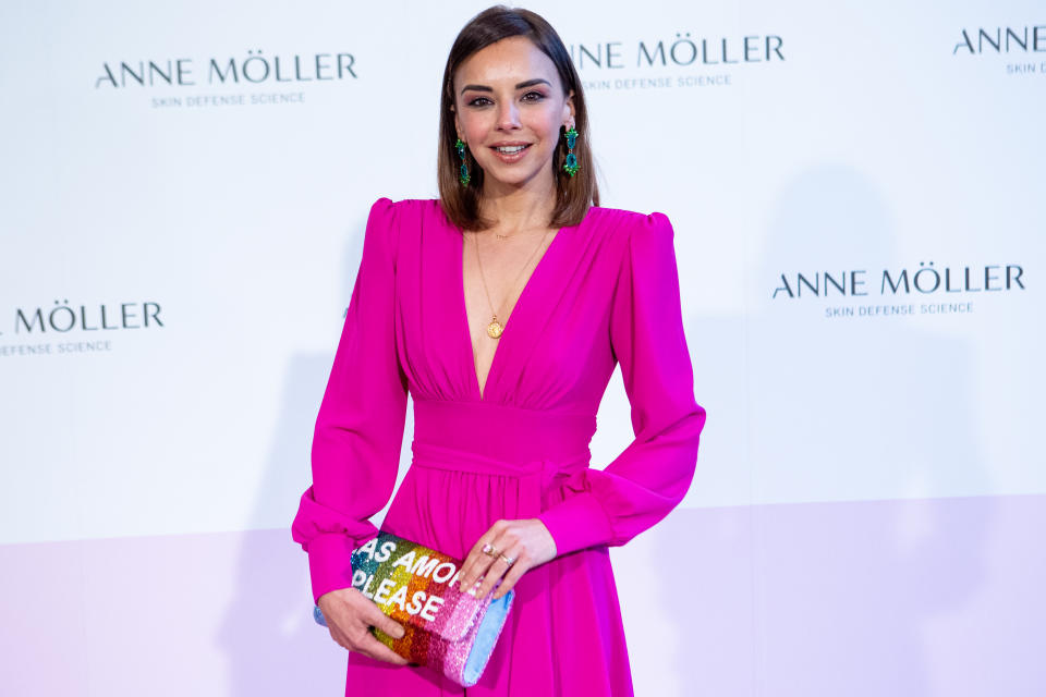 MADRID, SPAIN - APRIL 27: Singer Chenoa attends 'La Fiesta de la Primavera' party at Mandarin Ritz Oriental hotel on April 27, 2022 in Madrid, Spain. (Photo by Pablo Cuadra/Getty Images)