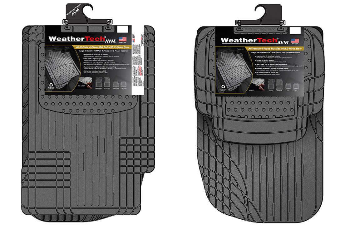 WeatherTech 4-Piece Trim-to-Fit Car Mats