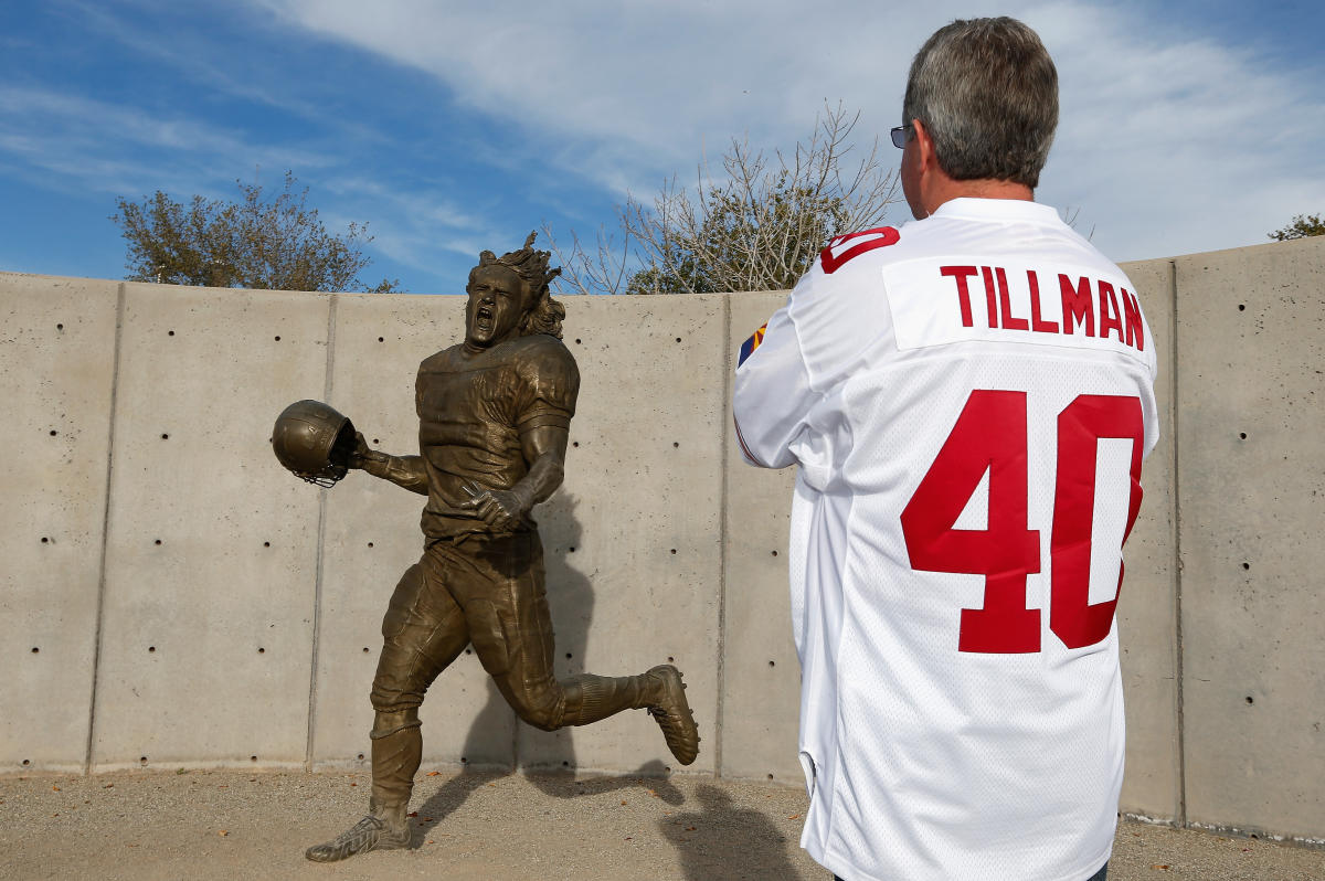 We remember Pat Tillman, who lost his - State Farm Stadium