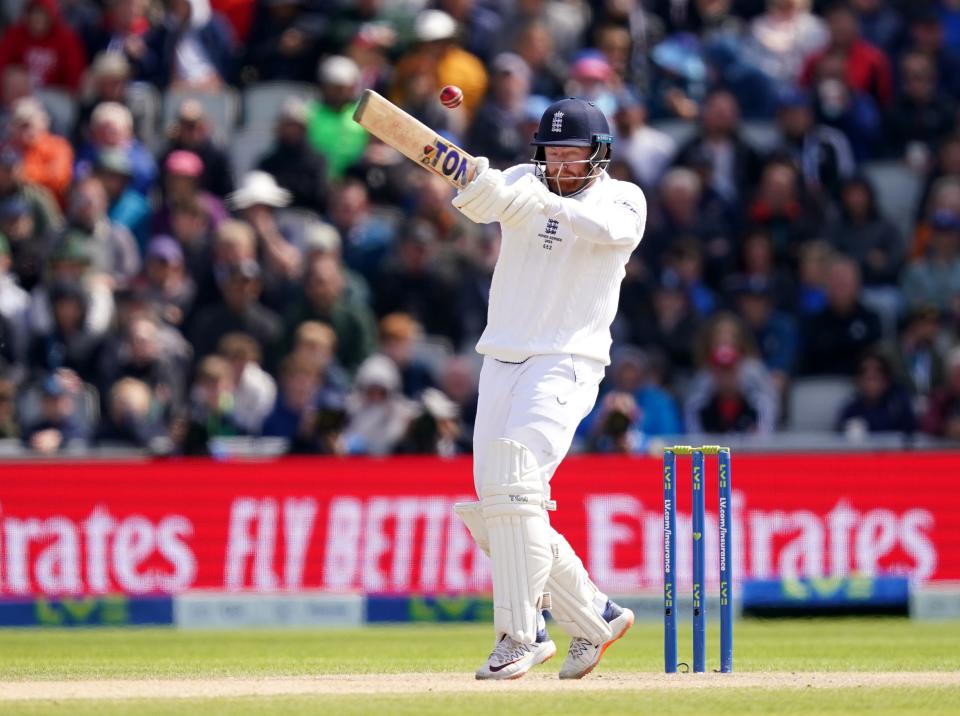 Jonny Bairstow slammed a magnificent unbeaten 99 (PA)