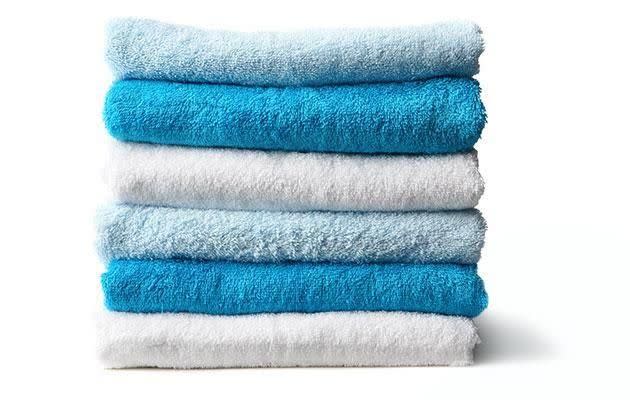 Wash towels after every 4th use. Photo: Getty