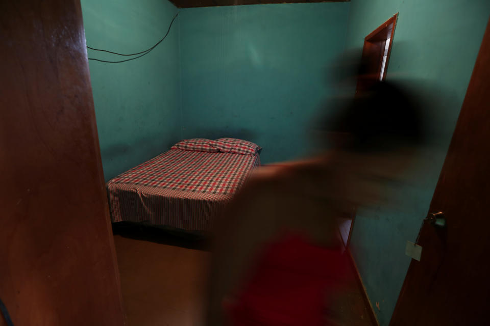 A hotel room where Maroly Bastardo,stayed before disappearing in the Caribbean Sea, in Guiria, Venezuela, on May 24. (Photo: Ivan Alvarado/Reuters)