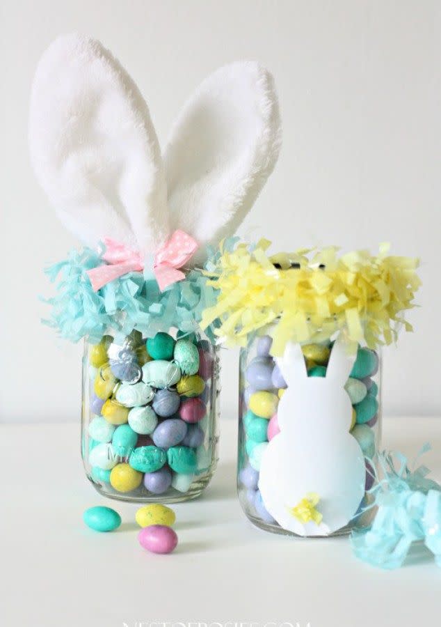 Mason Jar Easter Basket