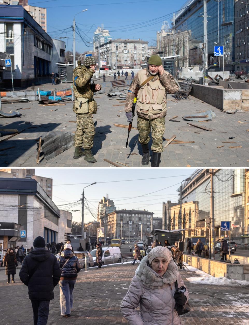 Russia's Invasion Of Ukraine, One Year Later: (Getty Images)