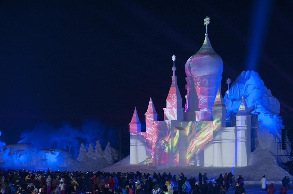 34th Annual Harbin Ice Festival kicks off in style