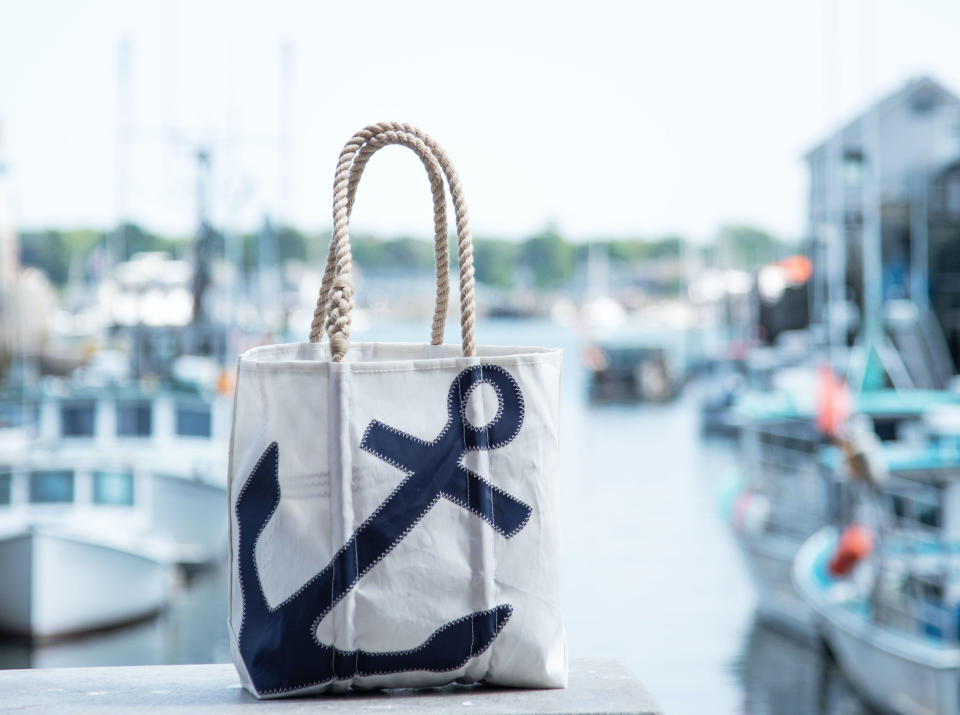 Sea Bags makes handmade bags from recycled sails. - Credit: Courtesy Photo