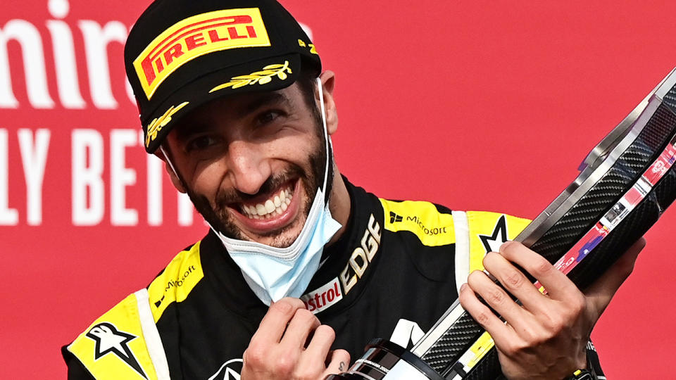 McLaren boss Zak Brown believes the arrival of Daniel Ricciardo, along with other significant developments for the team, will return the team to its former glory. (Photo by MIGUEL MEDINA/POOL/AFP via Getty Images)