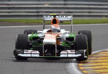 FORCE INDIA (Adrian Sutil 20, Paul Di Resta retired)<br><br> Force India fell further behind McLaren. Sutil apologised to Webber after that collision that brought out the safety car for a second time and also earned him a drive-through penalty. Di Resta crashed out, his sixth race in a row without a point. He apologised to the team.