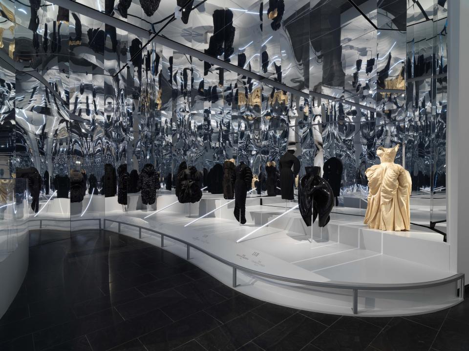 <p>The Costume Institute’s exhibition 'About Time: Fashion and Duration' opens in New York this weekend – and will trace 150 years of fashion, from 1870 to present day, along a disrupted timeline. The exhibition – which was meant to guide the theme for the 2020 Met Gala (which was cancelled due to the coronavirus pandemic) – is being put on in honour of the museum's 150th anniversary. </p><p>"Employing philosopher Henri Bergson’s concept of la durée — the continuity of time — the exhibition explores how clothes generate temporal associations that conflate the past, present, and future," a press release for the museum explains. "The concept is also examined through the writings of Virginia Woolf, who serves as the exhibition’s 'ghost narrator'."</p><p>The exhibition will feature a timeline of 125 fashions dating from 1870 to the present, which will unfold in two adjacent galleries fabricated as enormous clock faces and organised around the principle of 60 minutes of fashion. Each 'minute' features a pair of garments, with the primary work representing the linear nature of fashion and the secondary work its cyclical character. </p><p>"All of the garments are black to emphasize changes in silhouette, except at the conclusion of the show, where a white dress from Viktor & Rolf’s spring/summer 2020 haute couture collection, made from upcycled swatches in a patchwork design, serves as a symbol for the future of fashion with its emphasis on community, collaboration, and sustainability."</p><p> The exhibition will run from 29 October 2020 to 7 February 2021. If you aren't able to get the United States to see it in person, head to the <a href="https://www.metmuseum.org/press/exhibitions/2020/about-time" rel="nofollow noopener" target="_blank" data-ylk="slk:Met's website here for more information;elm:context_link;itc:0;sec:content-canvas" class="link ">Met's website here for more information</a>, or scroll through to see some highlights from the exhibition.</p>