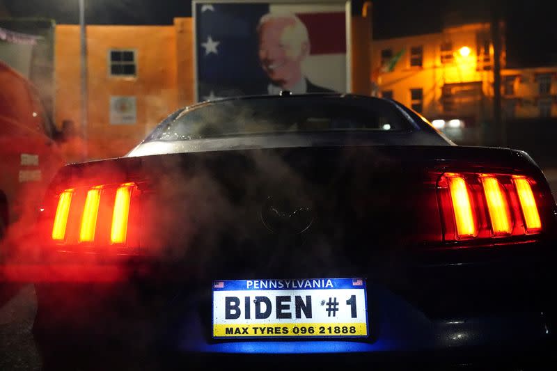 Ancestral Irish home of U.S. Democratic presidential candidate Joe Biden in Ballina