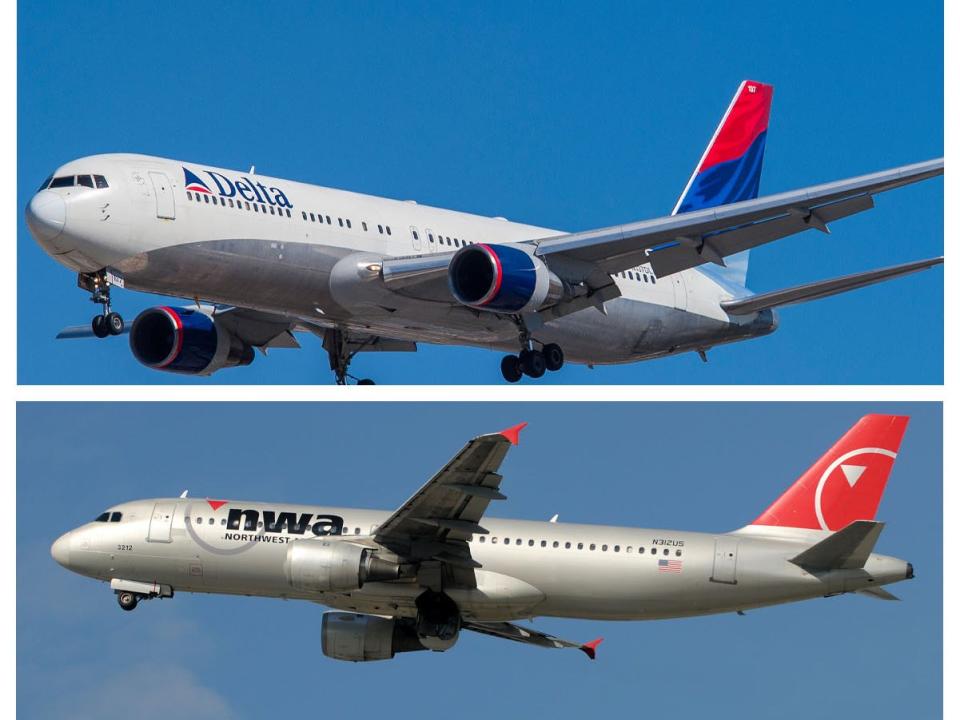 Delta Air Lines and Northwest Airlines merger