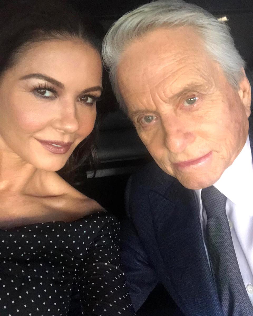 catherine zeta-jones, michael douglas