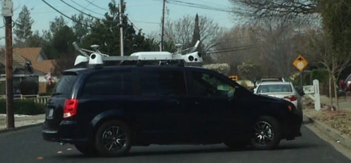 What is this mysterious Apple car?