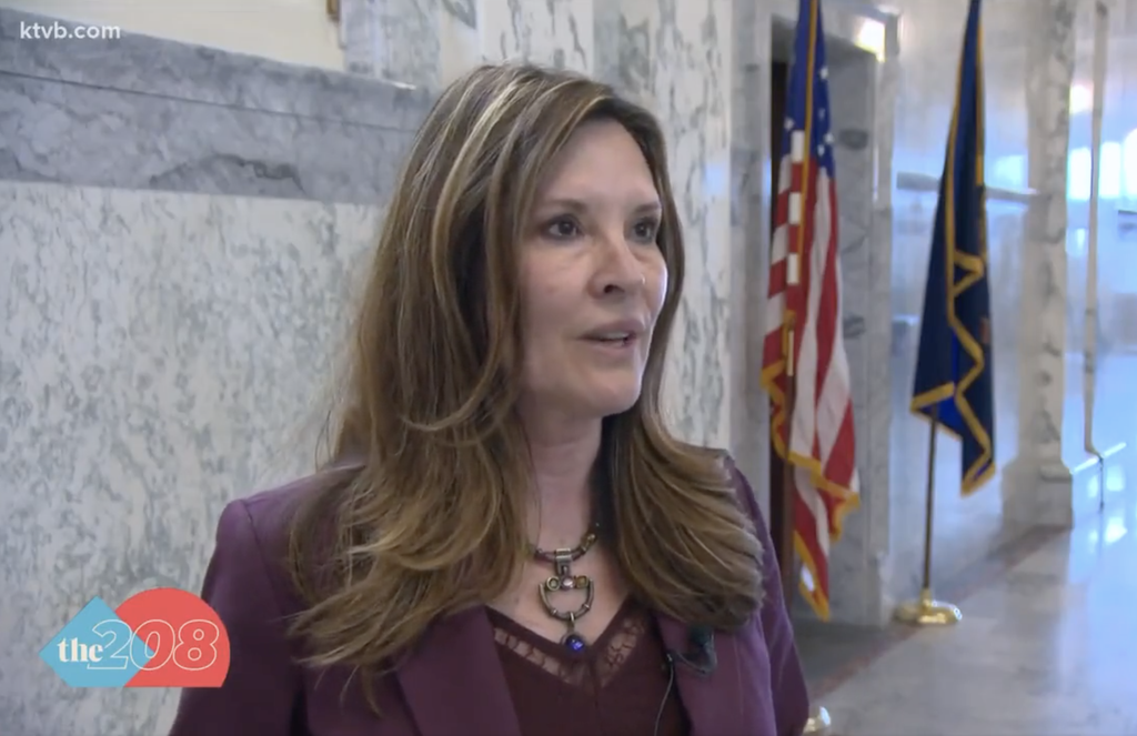 Idaho’s lieutenant governor, Janice McGeachin, abruptly ended an interview after she was asked why she spoke at a conference hosted by a white nationalist (KTVB)