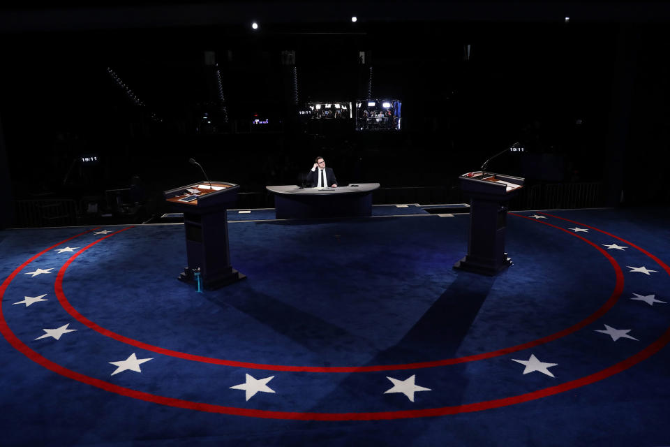 Las Vegas prepares for the final presidential debate