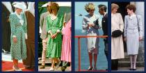 <p>Like her daughter-in-law, the <a href="https://www.townandcountrymag.com/style/fashion-trends/g25620264/kate-middleton-repeat-outfits/" rel="nofollow noopener" target="_blank" data-ylk="slk:Duchess of Cambridge;elm:context_link;itc:0;sec:content-canvas" class="link ">Duchess of Cambridge</a>, Princess Diana was a fan of <a href="https://www.townandcountrymag.com/style/fashion-trends/g20871924/princess-diana-recycled-outfits/" rel="nofollow noopener" target="_blank" data-ylk="slk:recycling her favorite outfits;elm:context_link;itc:0;sec:content-canvas" class="link ">recycling her favorite outfits</a>. But did you know that the Princess of Wales let her friends and family borrow her clothes, too? (The royals, just like us!) While Di’s most famous hand-me-down is the <a href="https://www.townandcountrymag.com/style/jewelry-and-watches/a13052347/kate-middleton-engagement-ring/" rel="nofollow noopener" target="_blank" data-ylk="slk:12-carat sapphire ring;elm:context_link;itc:0;sec:content-canvas" class="link ">12-carat sapphire ring</a> that Prince William gave to Kate Middleton in 2010 when they got engaged, the Princess of Wales's older sister <a href="https://www.townandcountrymag.com/society/tradition/a12138504/princess-diana-sisters-lady-sarah-mccorquodale-jane-fellowes/" rel="nofollow noopener" target="_blank" data-ylk="slk:Lady Sarah McCorquodale;elm:context_link;itc:0;sec:content-canvas" class="link ">Lady Sarah McCorquodale</a> and sister-in-law, <a href="https://www.townandcountrymag.com/society/tradition/a20691403/fergie-duchess-york-facts/" rel="nofollow noopener" target="_blank" data-ylk="slk:Sarah, Duchess of York;elm:context_link;itc:0;sec:content-canvas" class="link ">Sarah, Duchess of York</a>, were often seen re-wearing the princess’s maternity dresses and skirt suits over the years. </p><p>See here the most stylish outfits Princess Diana shared, and perhaps you’ll be able to finally convince your sister to let you raid her closet, too.</p>