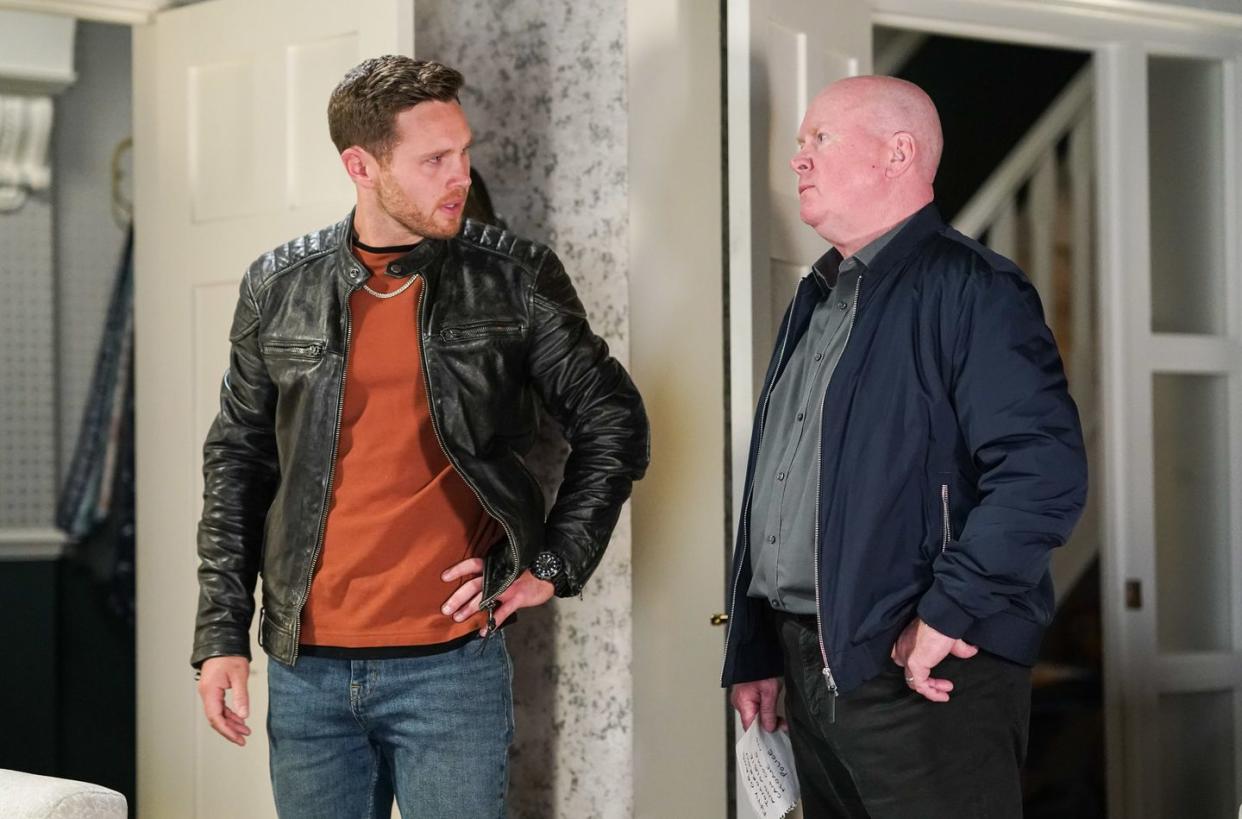 keanu taylor and phil mitchell in eastenders