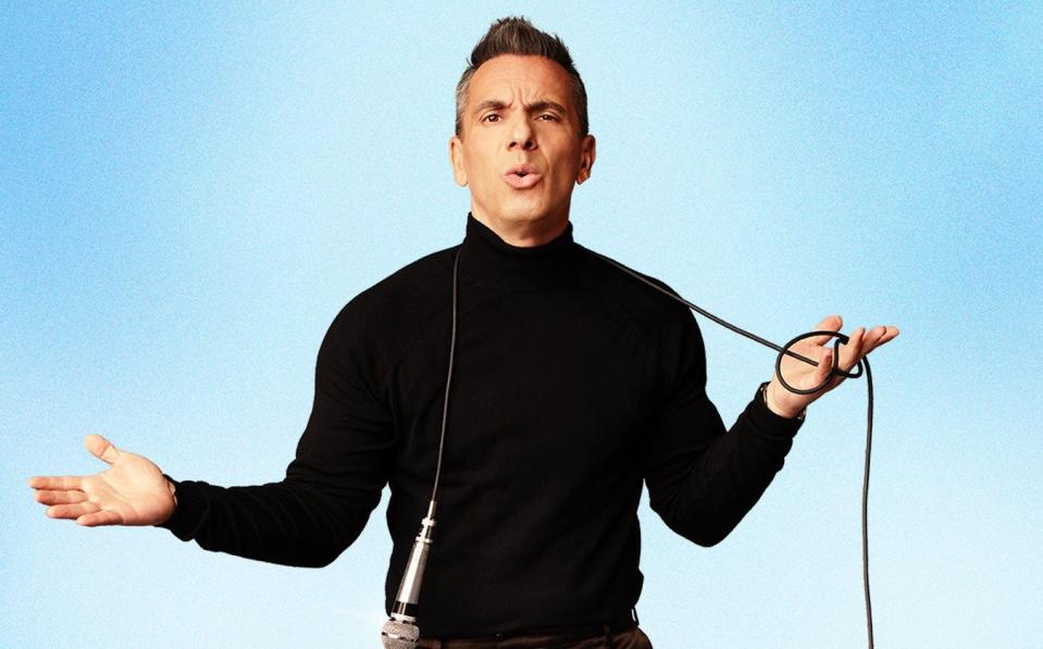 Sebastian Maniscalco will deliver his comedy Friday at the St. Augustine Amphitheatre.