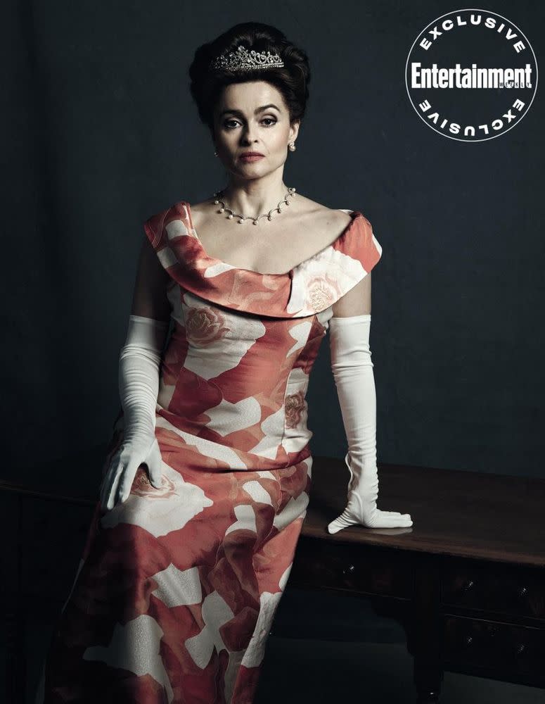 Helena Bonham Carter as Princess Margaret | Julian Broad for EW