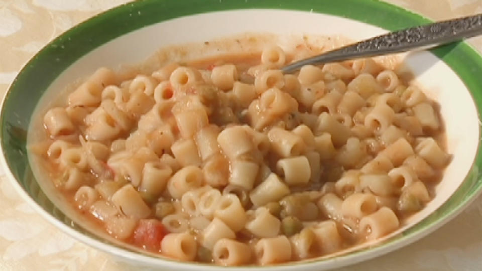 pasta with peas