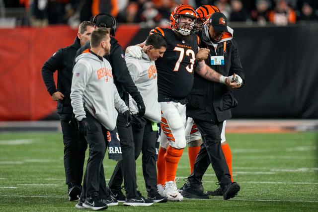 Bengals 'fighting' through offensive line injuries heading into Divisional  Round matchup vs. Bills