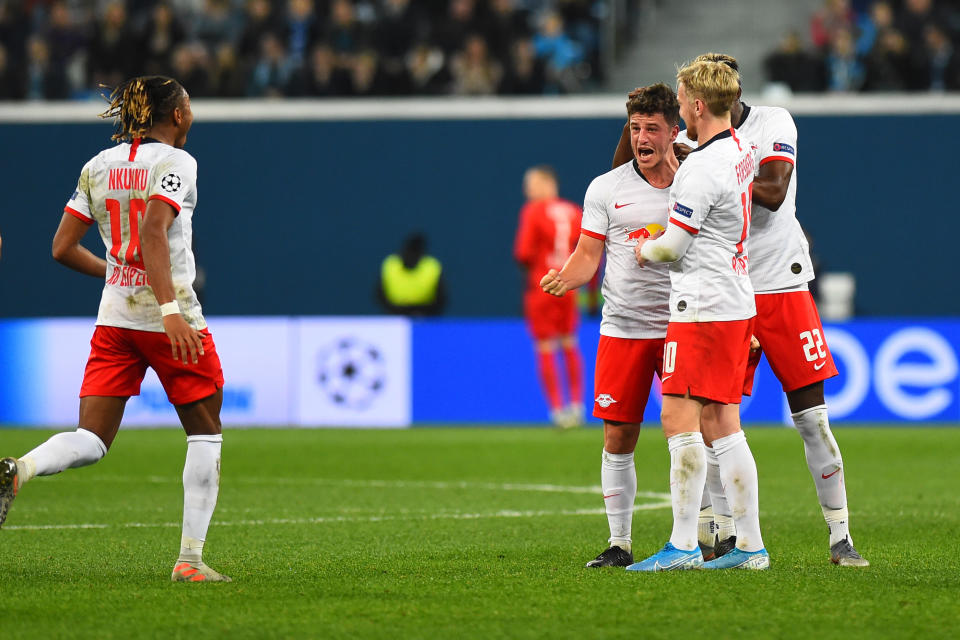 Zénith Saint-Pétersbourg - Leipzig 0-2 (groupe G)