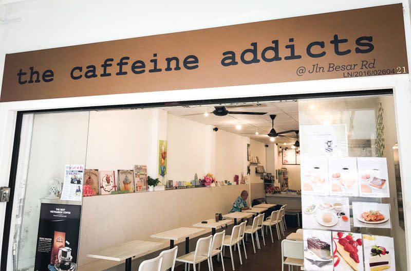 The Caffeine Addicts: A Cafe Owned By An Ex-Cabin Crew Serving