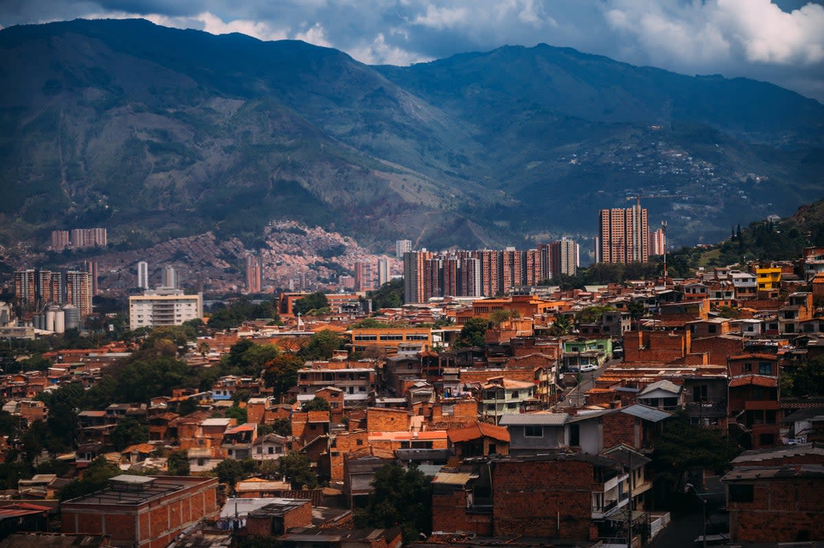 An aerial view of Medellín (Getty Images/iStockphoto)