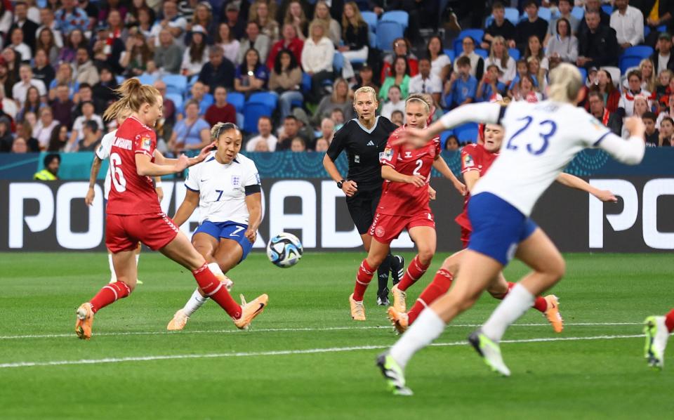 Lauren James scores the only goal of the game - Lauren James-inspired England close in on World Cup knockout stages