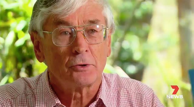 Former Australian of the Year Dick Smith. Picture: 7 News