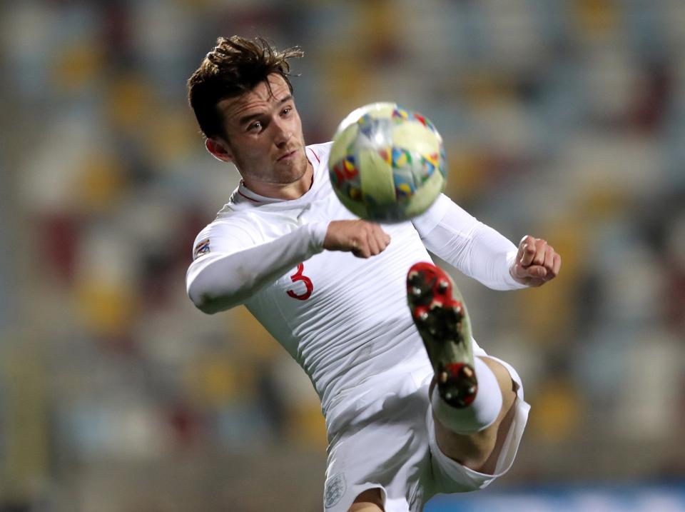 Ben Chilwell started for England against Croatia: AFP/Getty