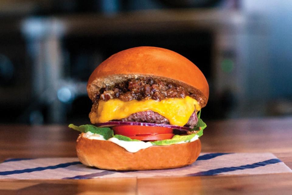<p><strong>Boom Burger</strong></p><p><em>R29's order: Boom Burger, Plantain fries and a ‘So Sorrel’ cocktail</em></p><p>Fancy heading off to a tropical paradise with white sand beaches and crystal clear oceans? We may not be able to take you there, but we can tell you where to find a not-so-little slice of Jamaica in London. Boom Burger gives you all the flavour and spice of the island in every bite of its burgers, from the cheese and bacon jam-smothered "Boom" to the heady mix of jerk chicken, mango and pawpaw in the "Jerk Boom". Even the mayonnaise is special, infused with a secret blend of jerk spices and a perfect complement to their famous plantain fries. Maybe a burger can never be as good as a holiday – but Boom Burger comes pretty close.</p><p><a href="http://www.boomburger.co.uk/" rel="nofollow noopener" target="_blank" data-ylk="slk:Boom Burger" class="link rapid-noclick-resp">Boom Burger</a></p><p>272 Portobello Rd, London W10 5TY</p><p>020 8960 3533</p><span class="copyright">Photo: <strong>Boom Burger</strong></span>