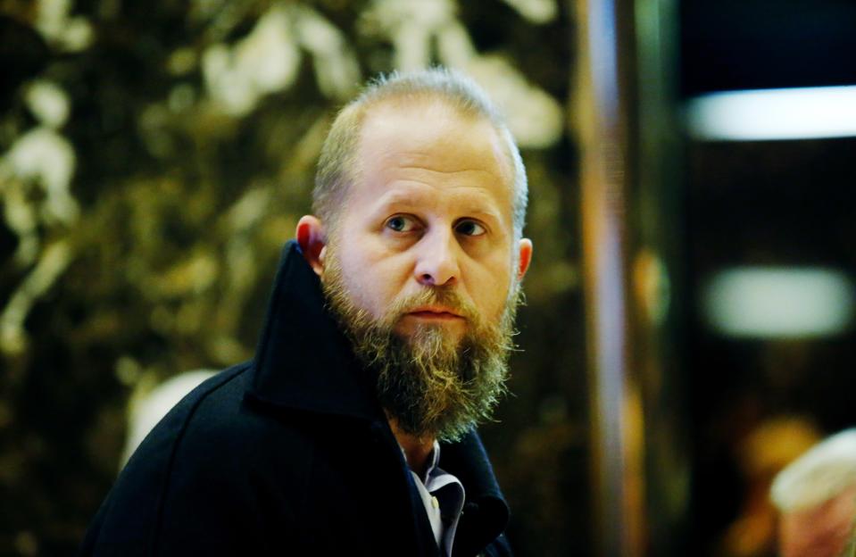 US President-elect Donald Trump's Digital Director Brad Parscale, arrives at the Trump Tower for meetings with US President-elect Donald Trump, in New York on November 17, 2016. / AFP / Eduardo Munoz Alvarez        (Photo credit should read EDUARDO MUNOZ ALVAREZ/AFP/Getty Images)