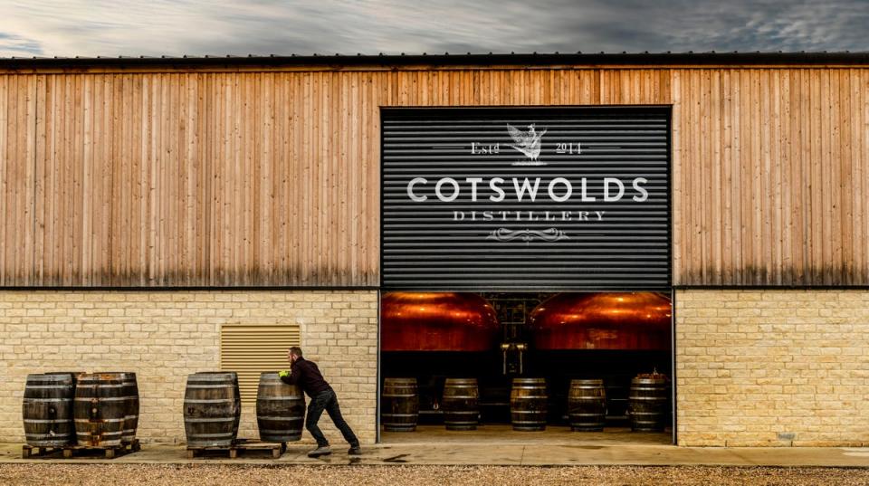 Cotswolds Distillery specialises in both gin and English whisky (Cotswolds Distillery)