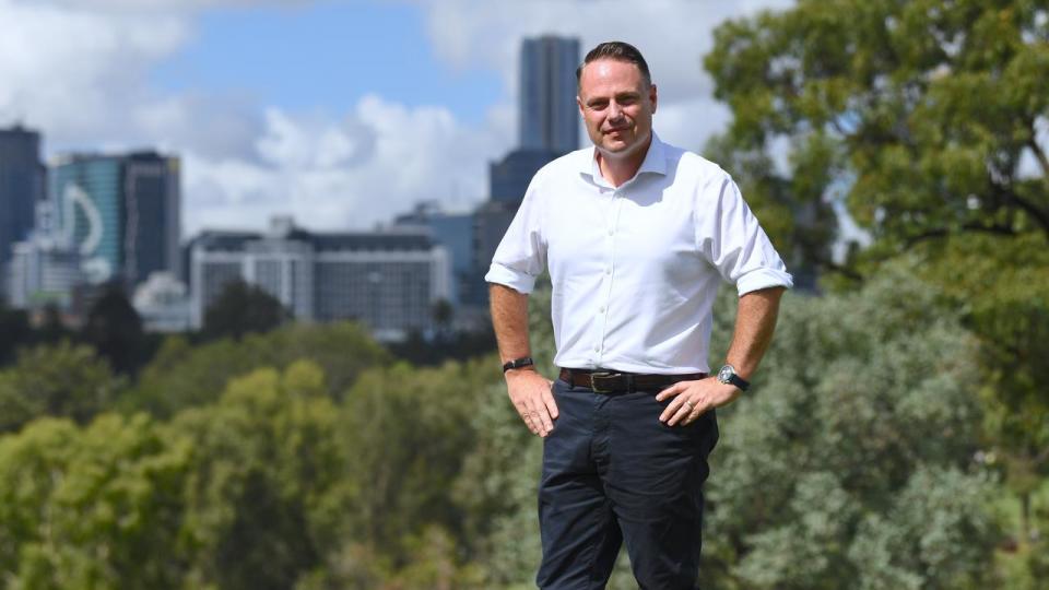 Brisbane Lord Mayor Adrian Schrinner