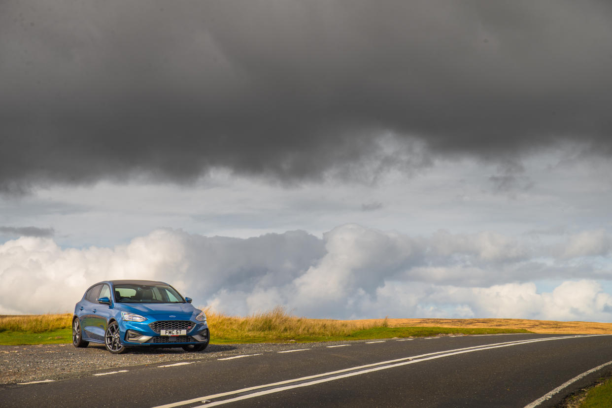 The Focus ST is well suited to UK b-roads