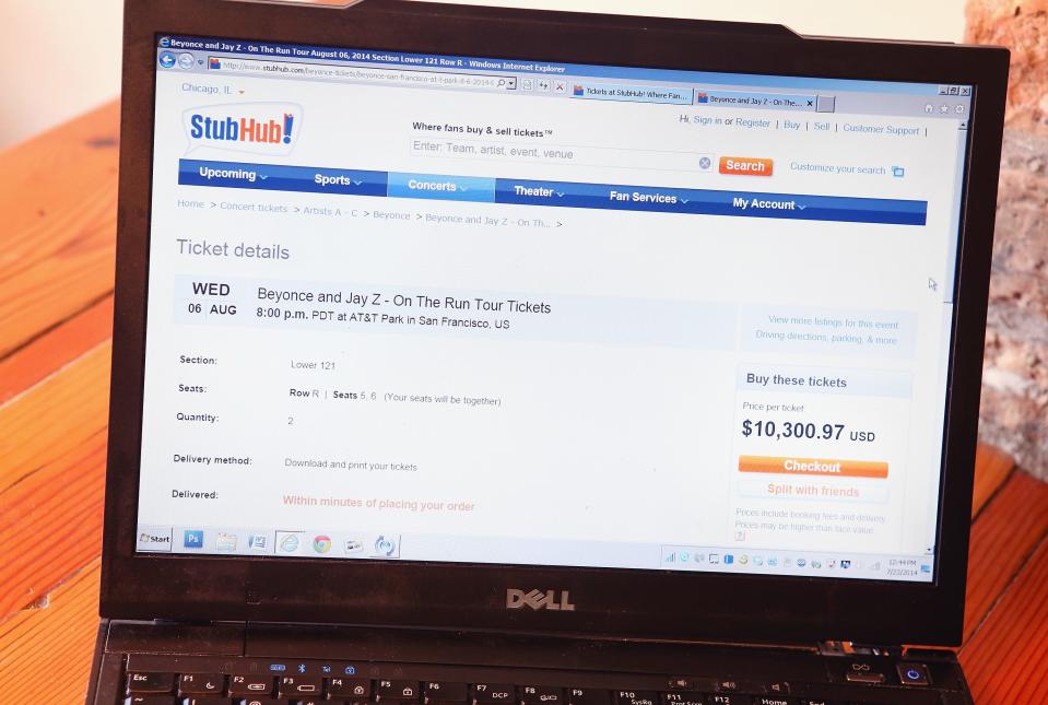 Ticketmaster and StubHub are among the most popular sites but concert goers have more choices.
