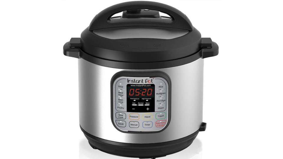 Instant Pot DUO60 6 Qt 7-in-1 Multi-Use Programmable Pressure Cooker. (Photo: Walmart)