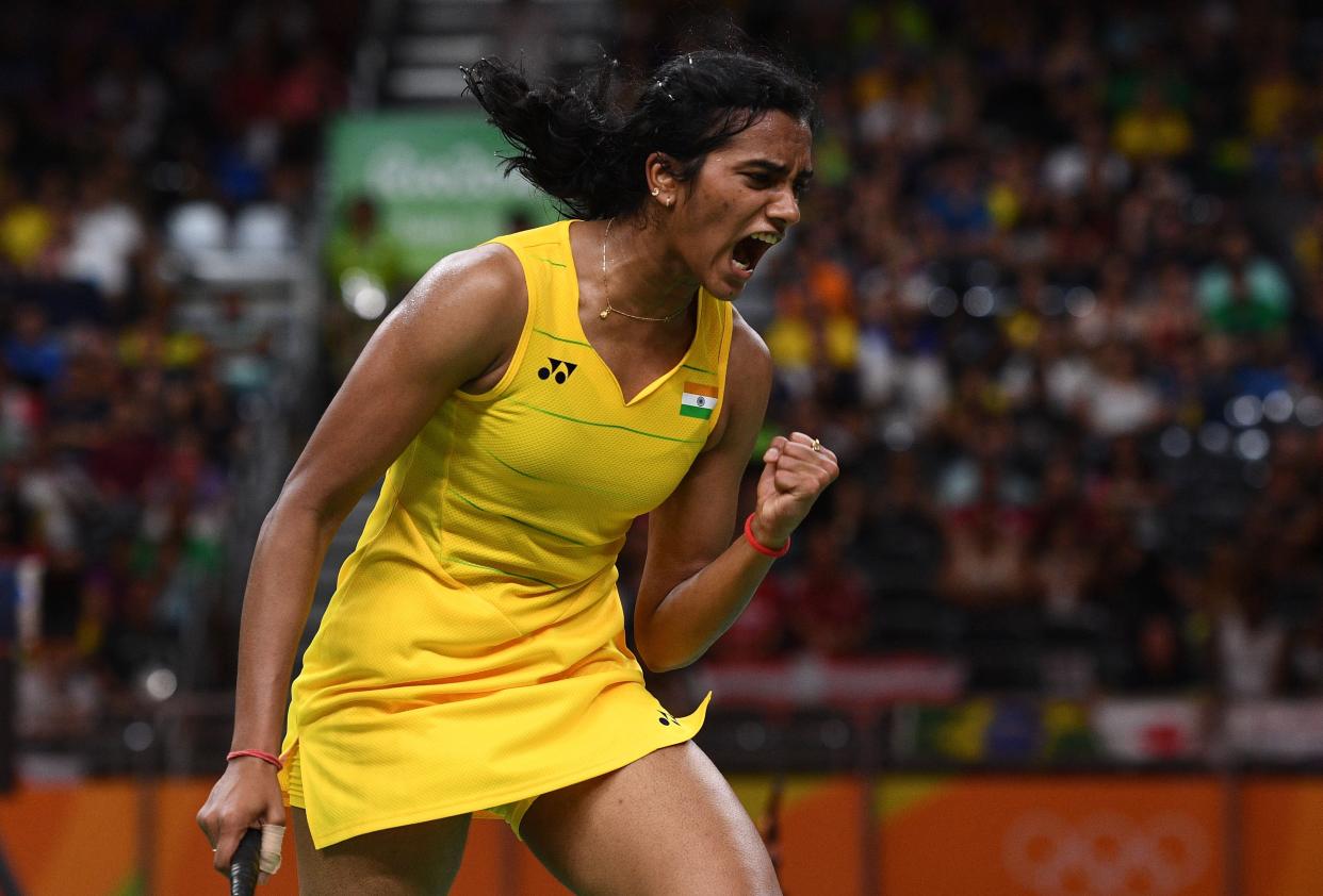 PV Sindu was first Indian shutter win silver medal at 2016 Rio Olympics (Getty Images)