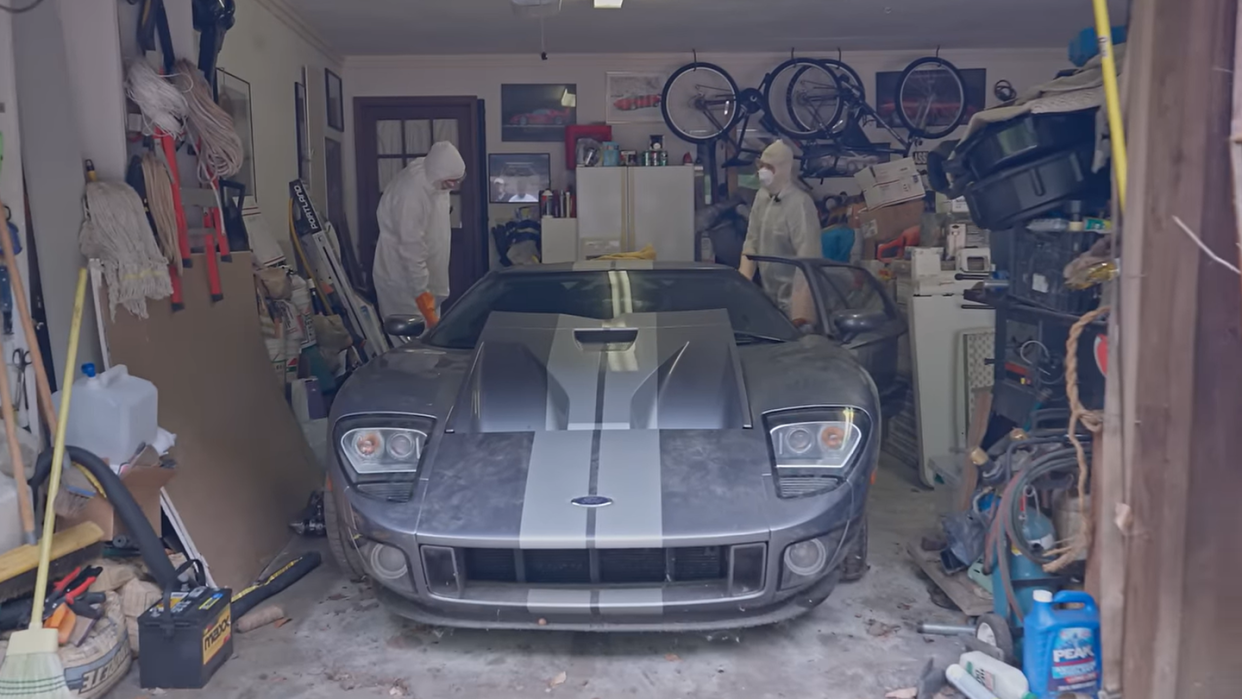 ford gt barn find