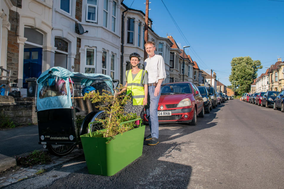 'They are opting to deny us the infrastructure we need for us to stay car-free, making a mockery of Bristol’s climate and active travel plans.' (SWNS)