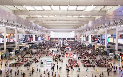 More than six million Chinese nationals have already been banned from flying as a result of social misdeeds - Credit: Getty