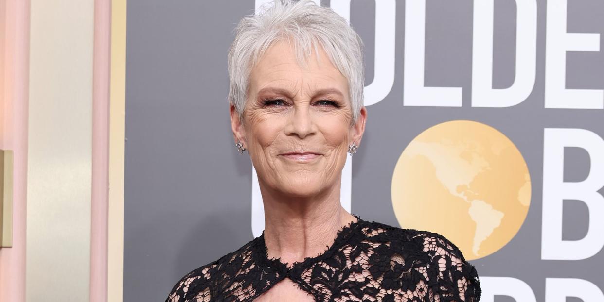 jamie lee curtis at the 2023 golden globes