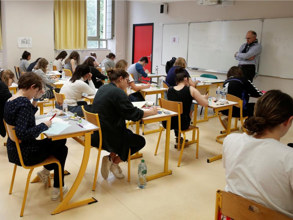 high school exam france