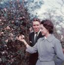 <p>Princess Margaret and Antony Armstrong-Jones announced their engagement in 1960 on the grounds of the Royal Lodge. The couple married on May 6, 1960 in Westminster Abbey. </p>