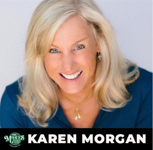 Karen Morgan will be performing at McCue's Comedy Club on Friday, Feb. 10, 2023.