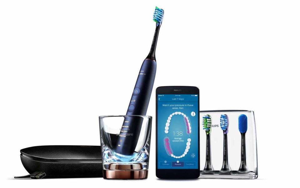 Philips Sonicare DiamondClean Smart 9750 Rechargeable Electric Toothbrush (Photo: Amazon)