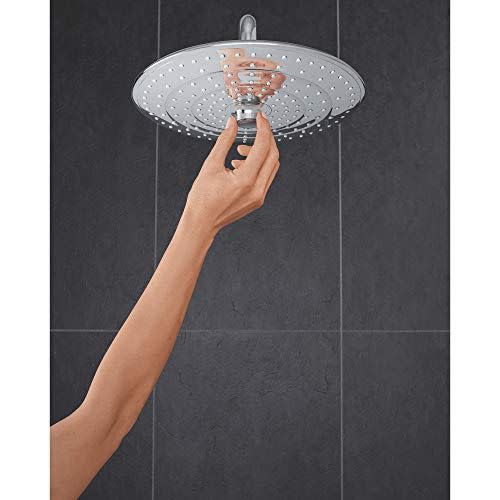 <p>26457000 Euphoria 260 Rain Shower Head</p><p>amazon.com</p><p>$148.80</p><p><a href="https://www.amazon.com/dp/B074PDD3C9?tag=syn-yahoo-20&ascsubtag=%5Bartid%7C10060.a.36108599%5Bsrc%7Cyahoo-us" rel="nofollow noopener" target="_blank" data-ylk="slk:Shop Now;elm:context_link;itc:0;sec:content-canvas" class="link ">Shop Now</a></p><span class="copyright">amazon.com</span>