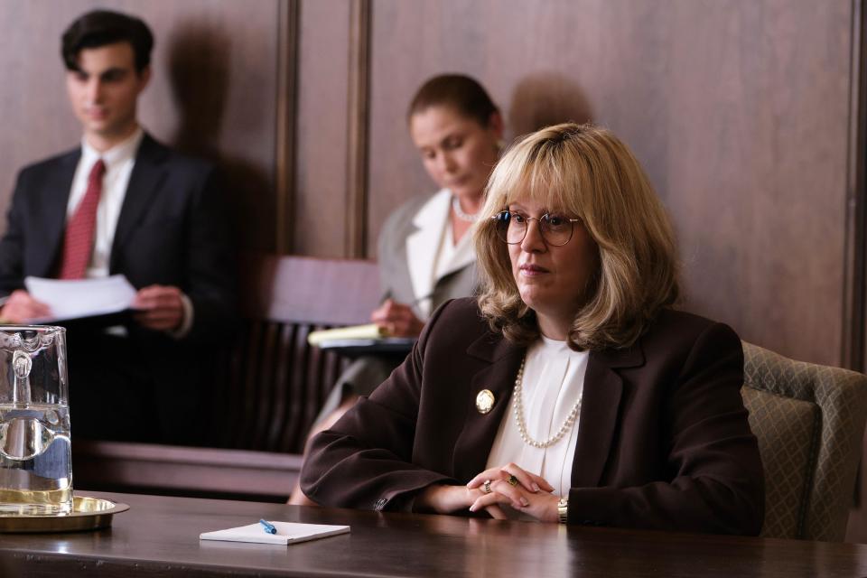 Sarah Paulson as Linda Tripp in "Impeachment: American Crime Story"